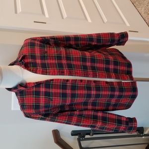 Men's Polo Flannel Shirt